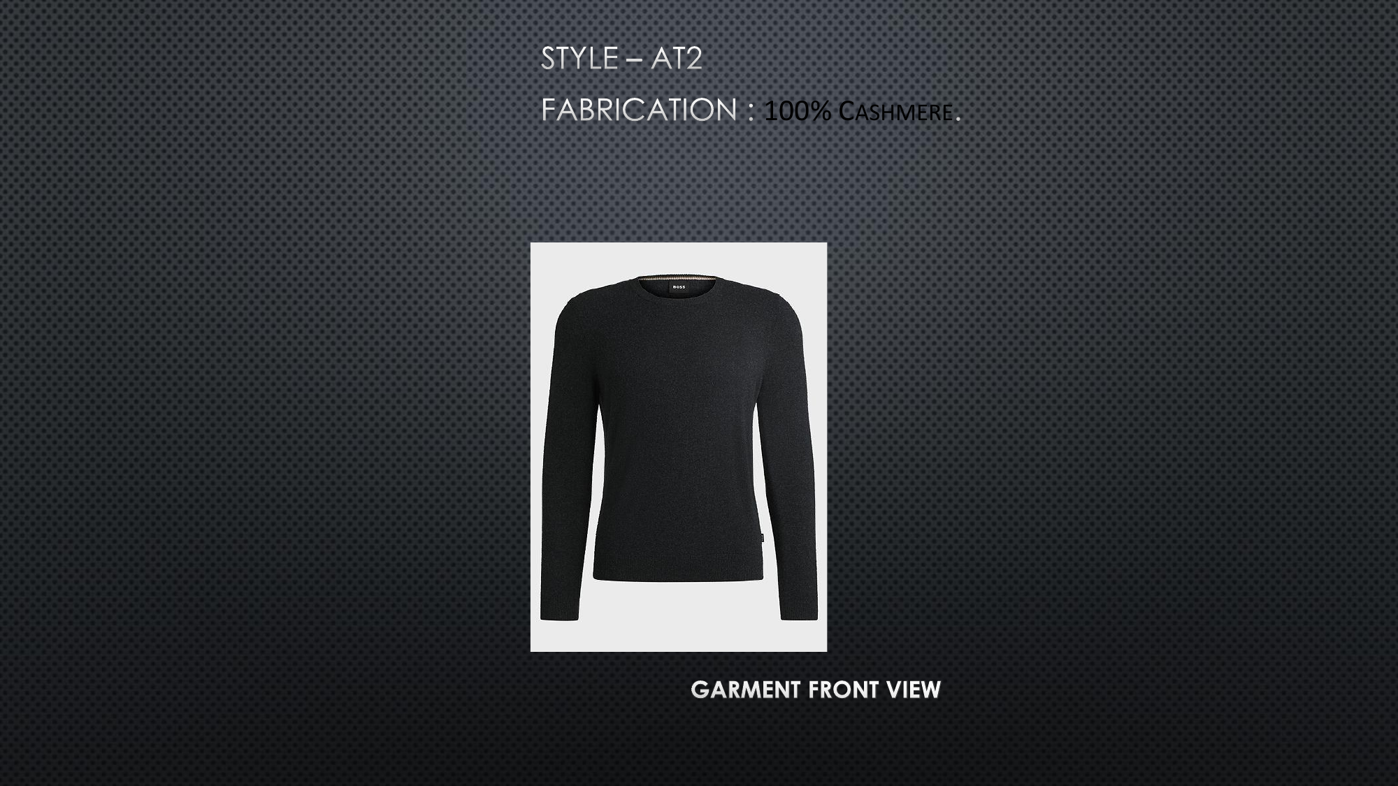 Garment sample style AT2